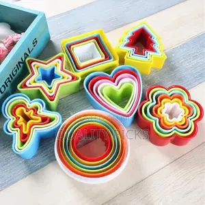 Shaped Cake Mold Biscuit Cutter Fondant Set, Two Side