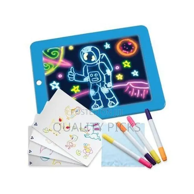 Magic Pad Light Up Glow LED Drawing Board Tablet
