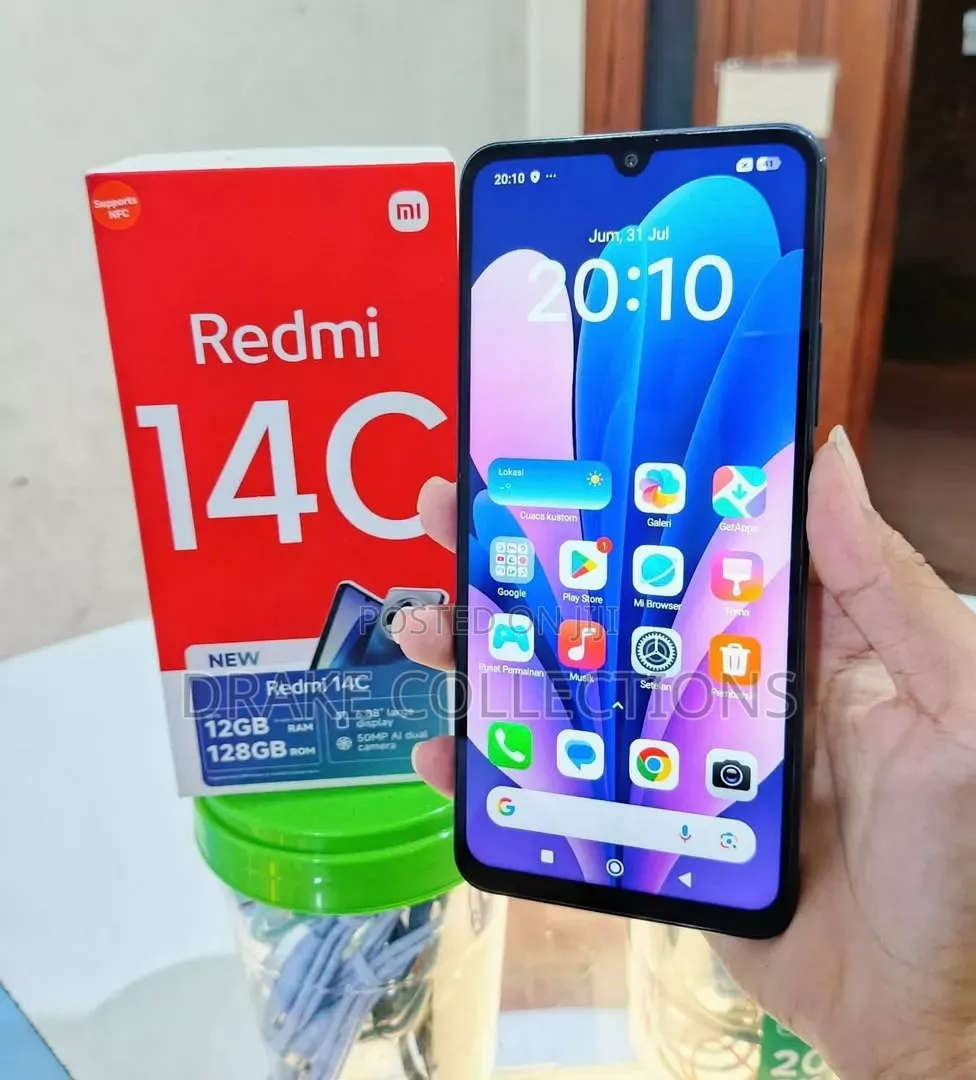 New Xiaomi Redmi 14C 256 GB Silver