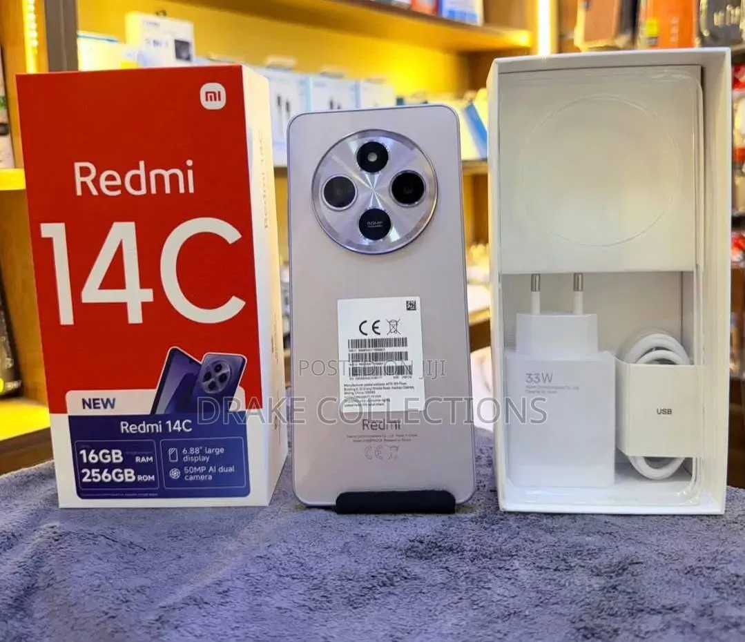 New Xiaomi Redmi 14C 256 GB Silver