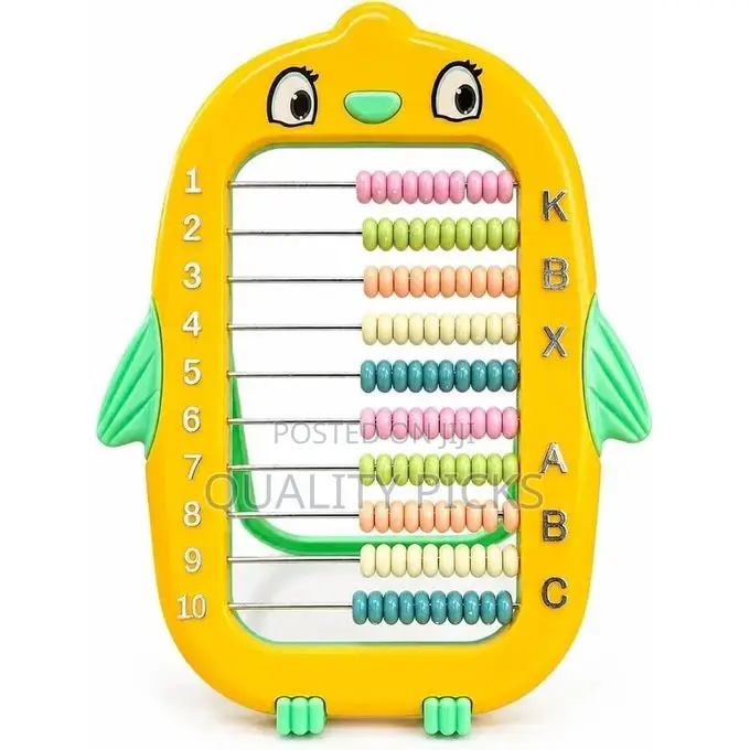 Penguin Abacus Educational Counting Frame Toy for Kids to Count