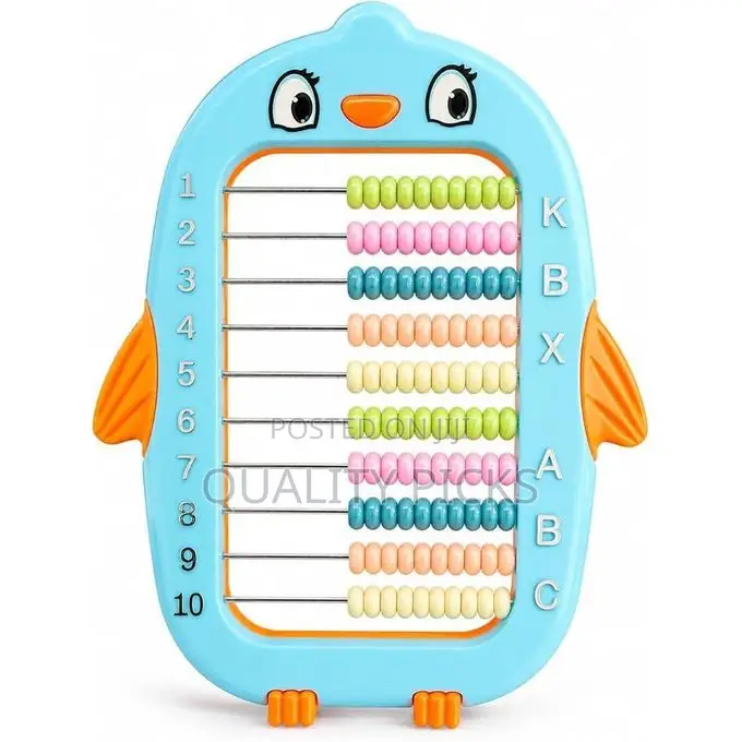 Penguin Abacus Educational Counting Frame Toy for Kids to Count