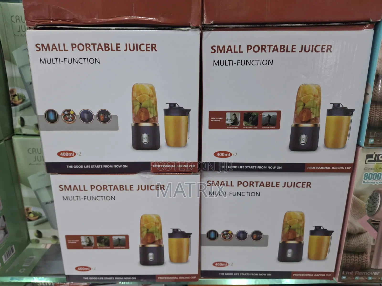 Juice Maker Mini Portable Cordless Juicer Cup Rechargeable Blender