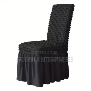 Dining Chair Cover ~ Dark Grey