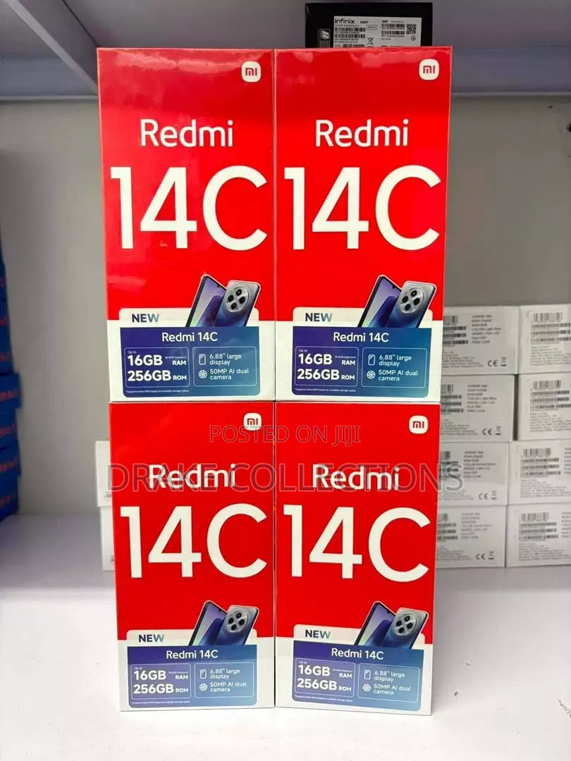 New Xiaomi Redmi 14C 256 GB Silver