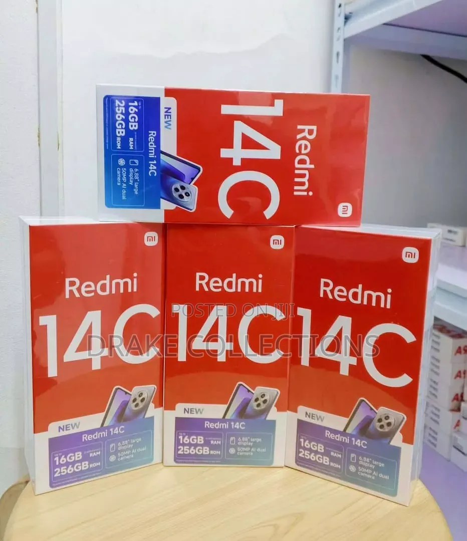 New Xiaomi Redmi 14C 256 GB Silver