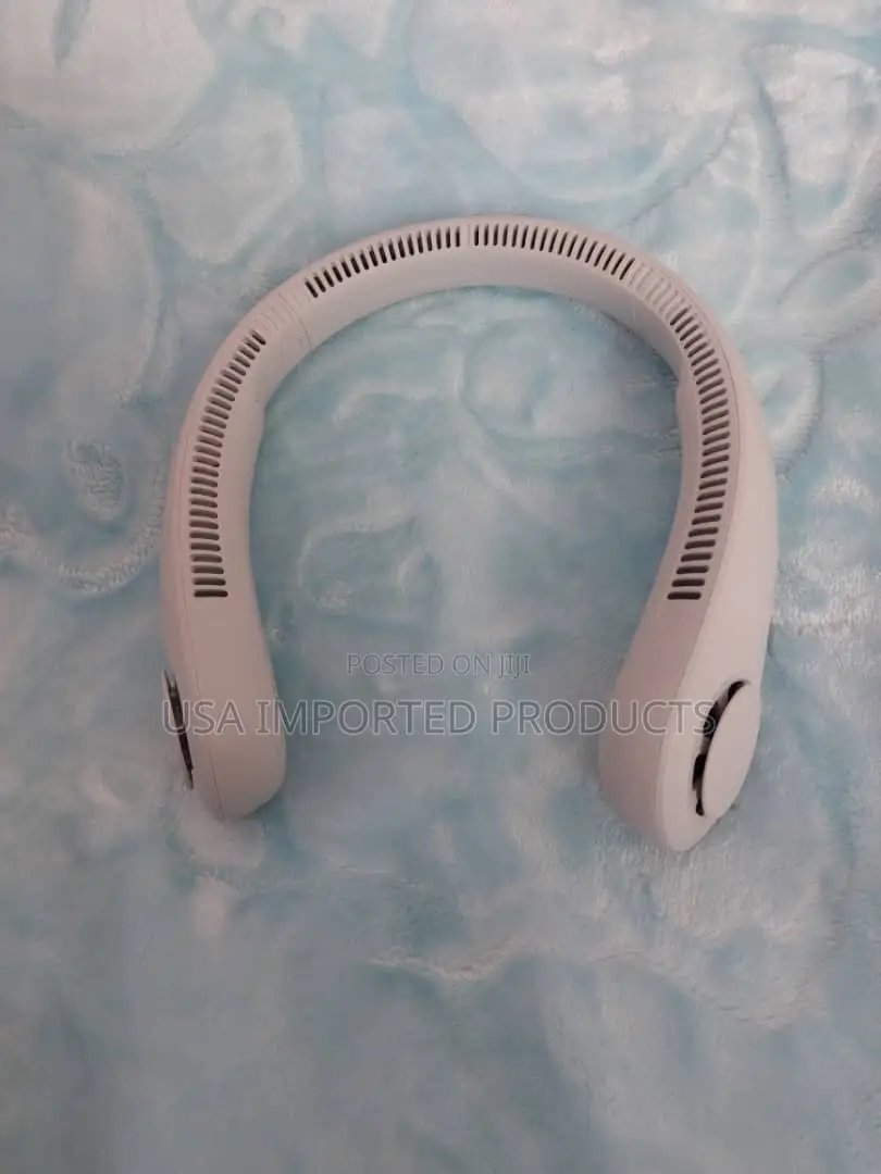 Usa Imported Jisulife Rechargeable Neck Fan – Hands-Free Cooling