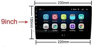 SOAK 9" HD Android Car Stereo Multimedia Player (Wireless CarPlay