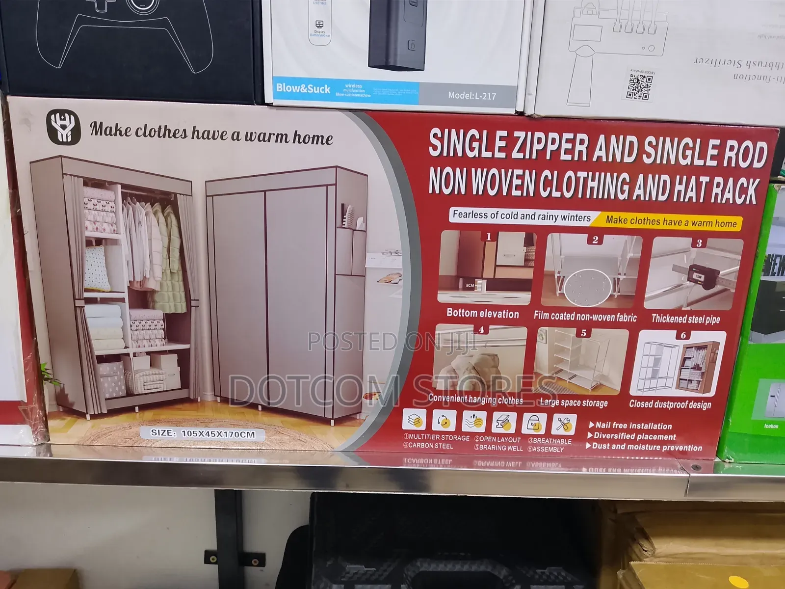 Multi Functional Zippered Wardrobe