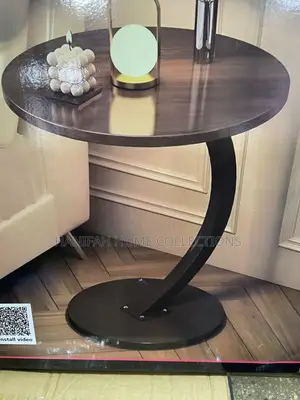 Modern Curved Side Table