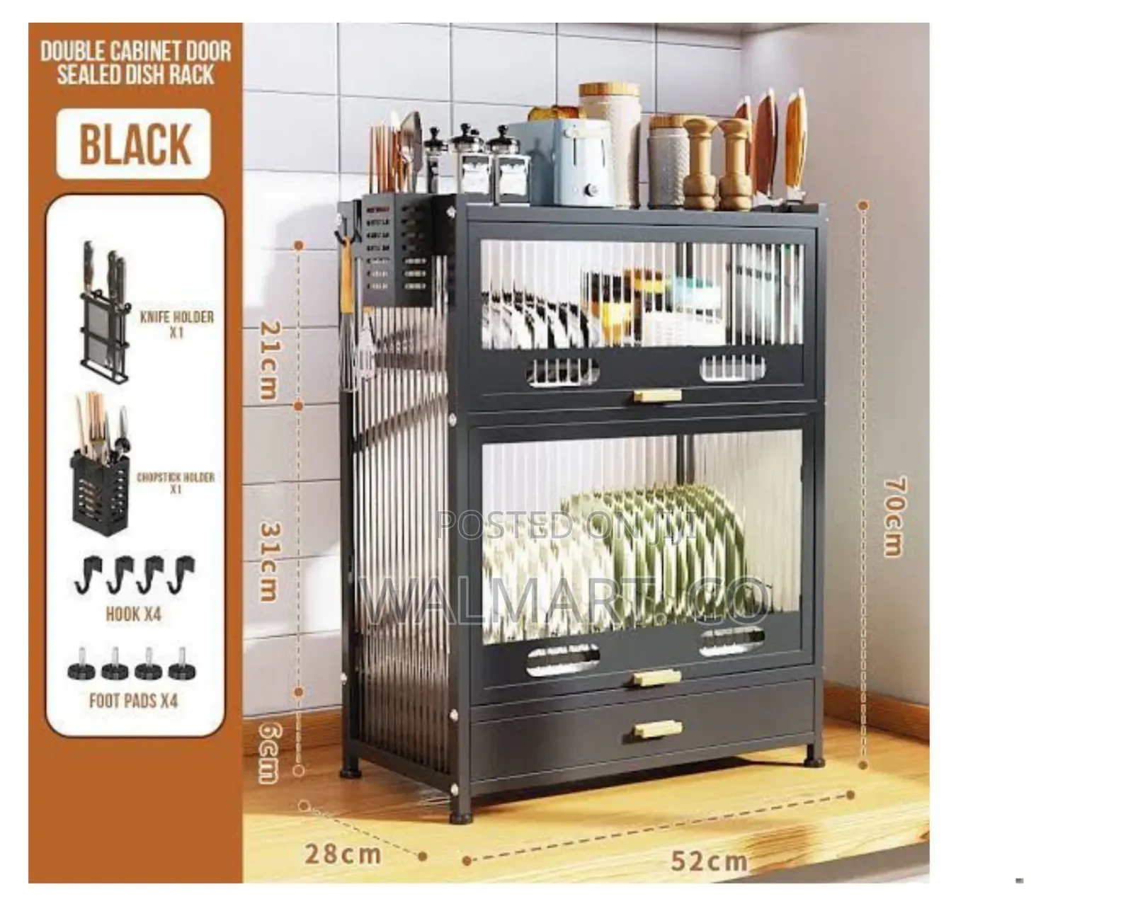 Authentic Dust Proof Kitchen Rack