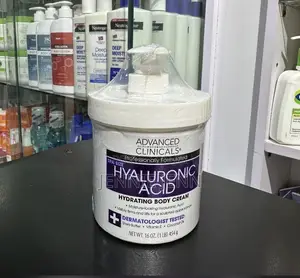 Advanced Clinicals Hyaluronic Acid Hydrating Body Cream