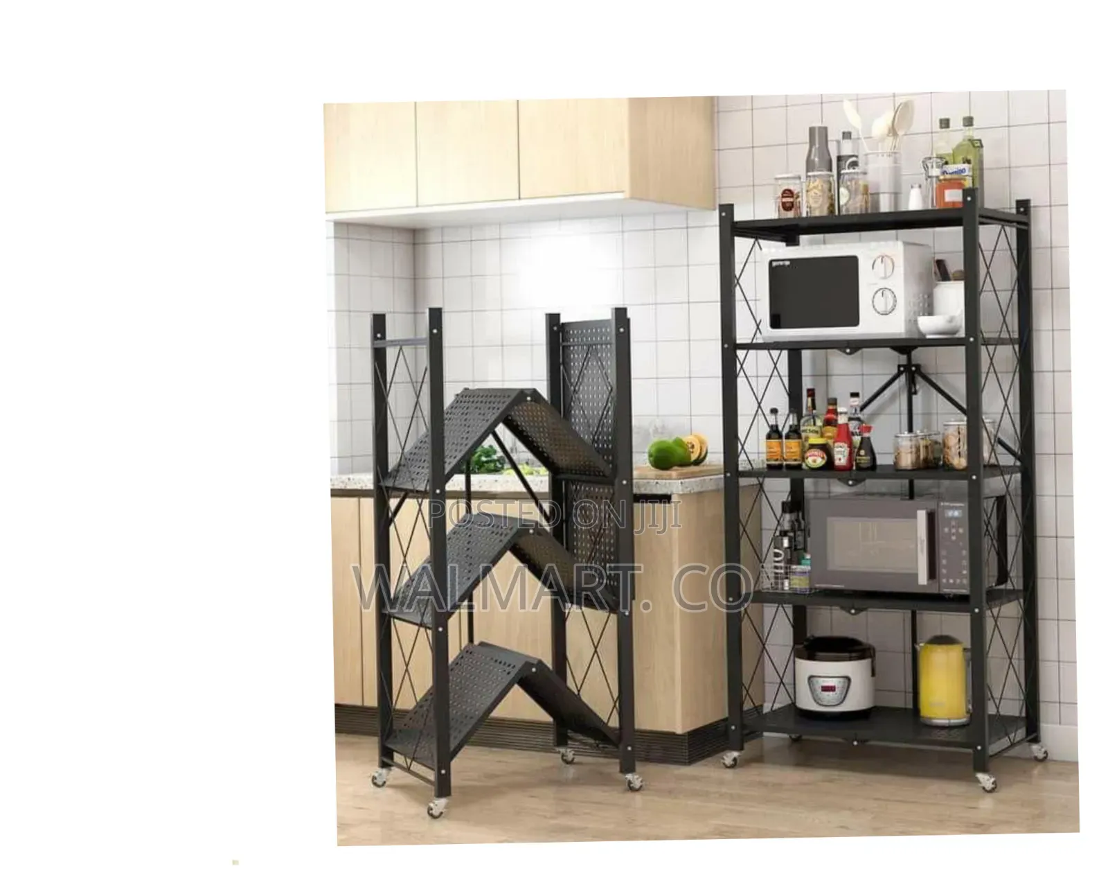 5 Layer Foldable Kitchen Rack