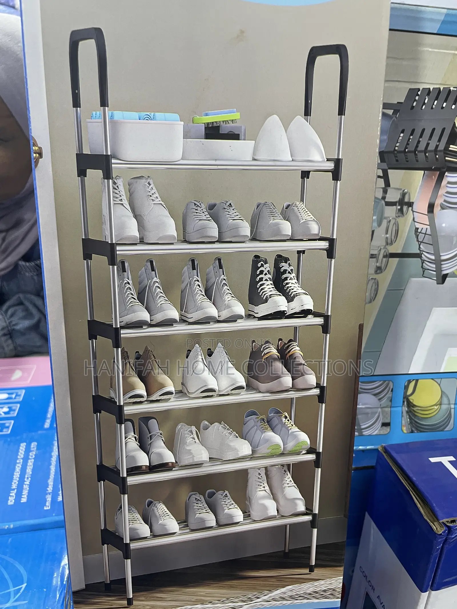 Multi-Tier Shoe Rack