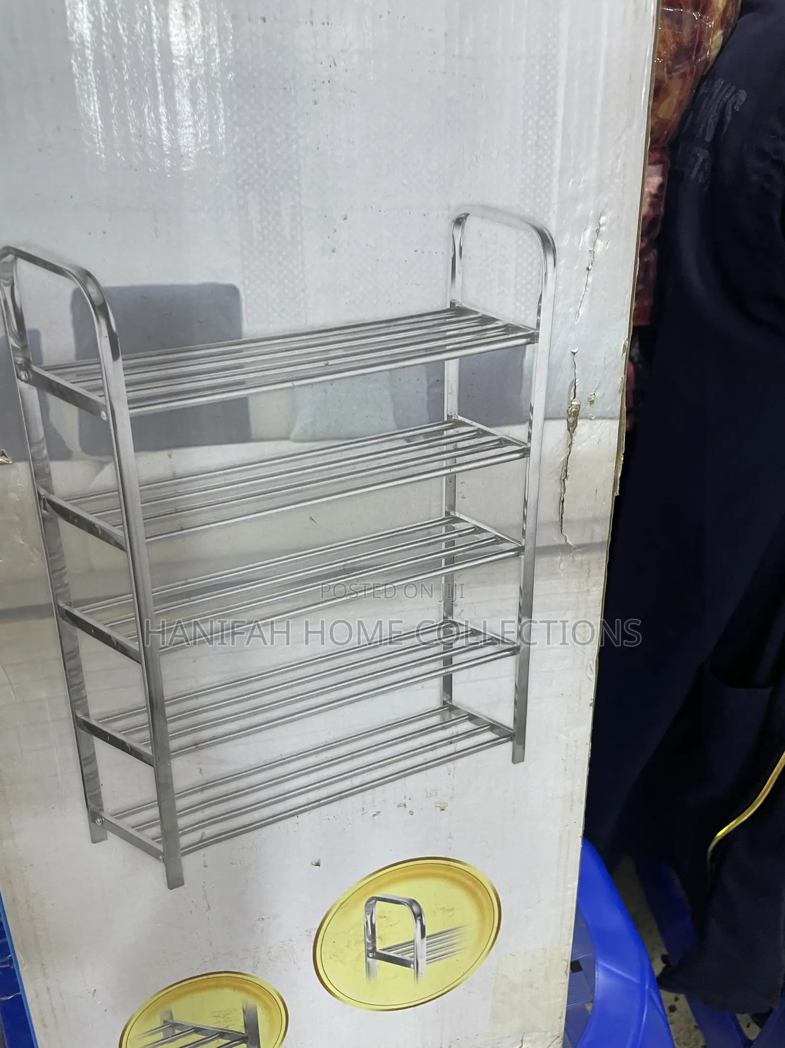 Metallic Shoerack