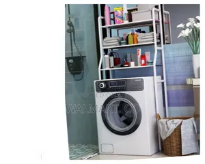 3 Tier Metallic Washing Machine Rack -