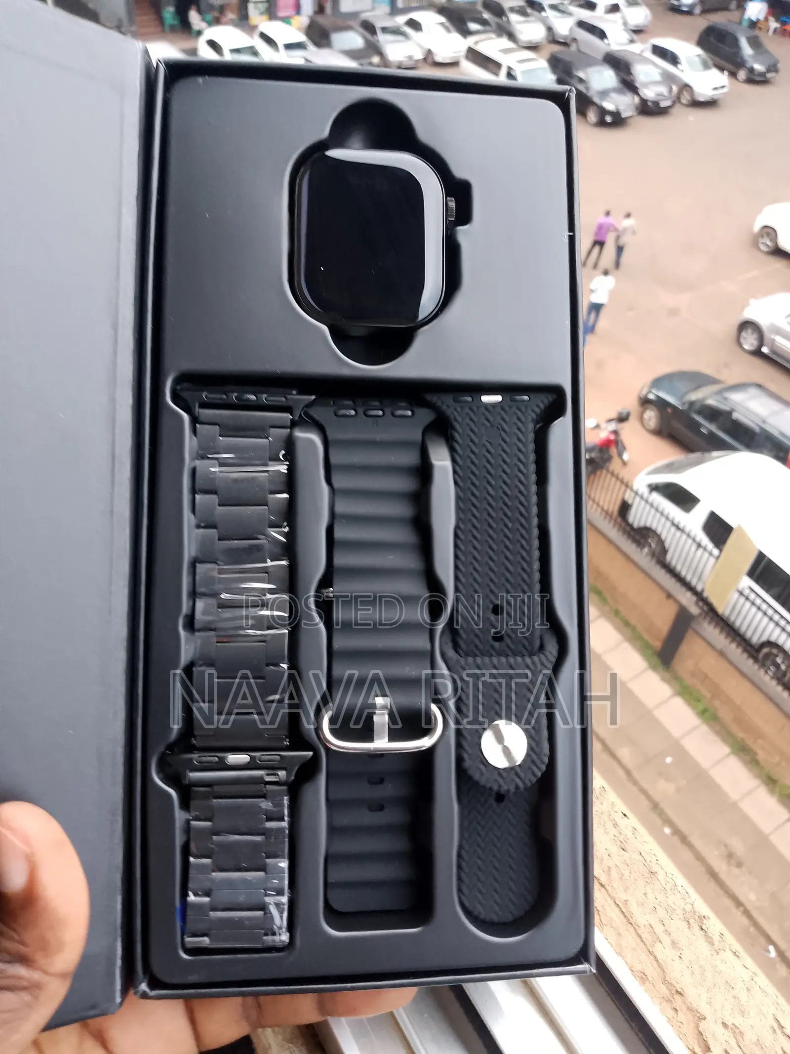 Hainoteko SQ-9 Smart Watch Black AMOLED BLACK