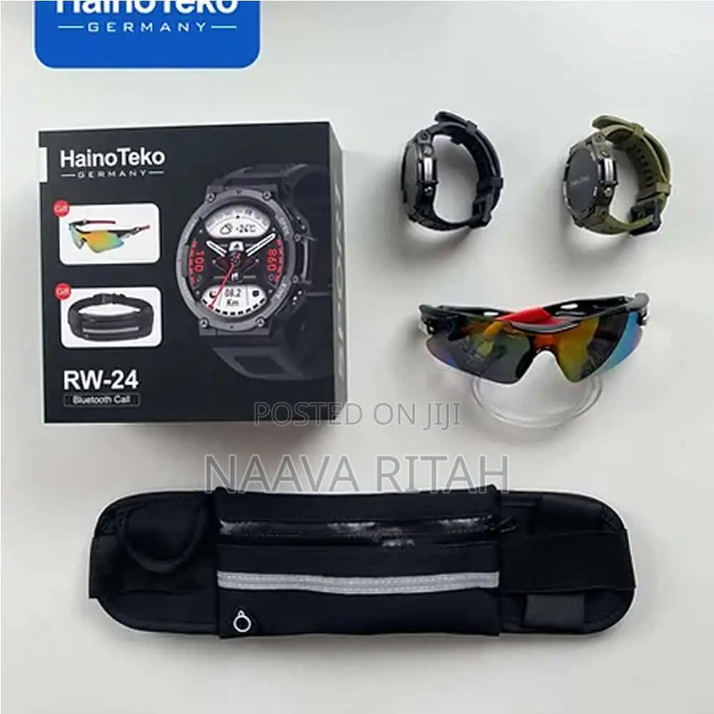Haino Teko Germany RW-24 Smart Watch Round Shape Sports Model GREEN