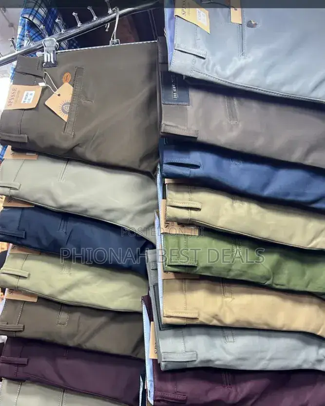 Men's Spysse Khaki Trousers