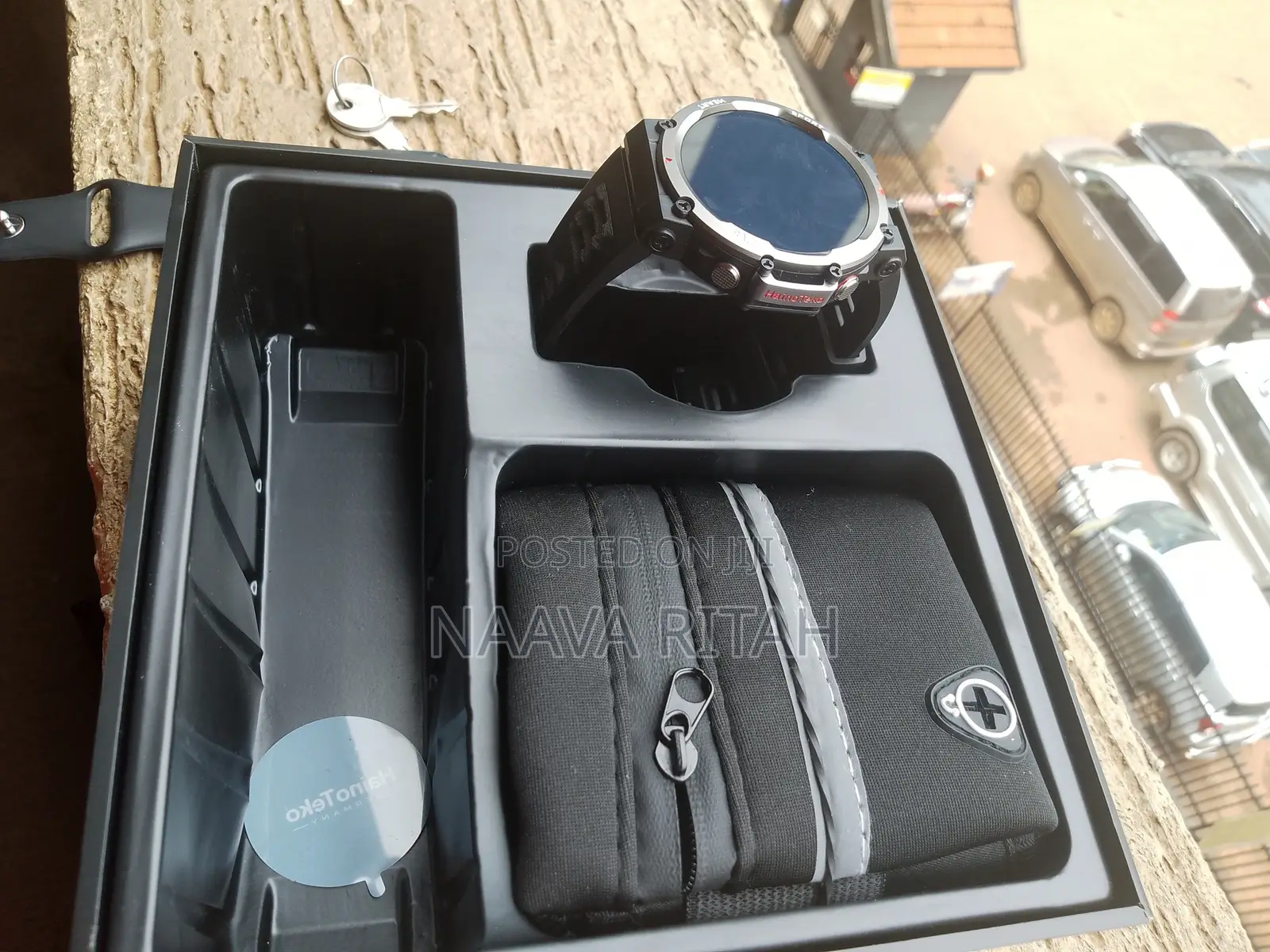 Haino Teko Germany RW-24 Smart Watch Round Shape Sports Model GREEN