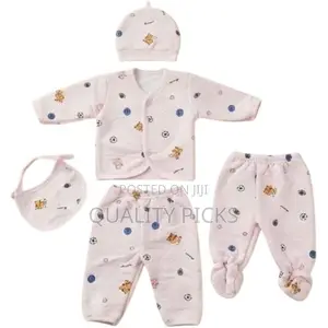 Newborn Baby Wear Set 5-Piece Warm Clothing for Baby Boy
