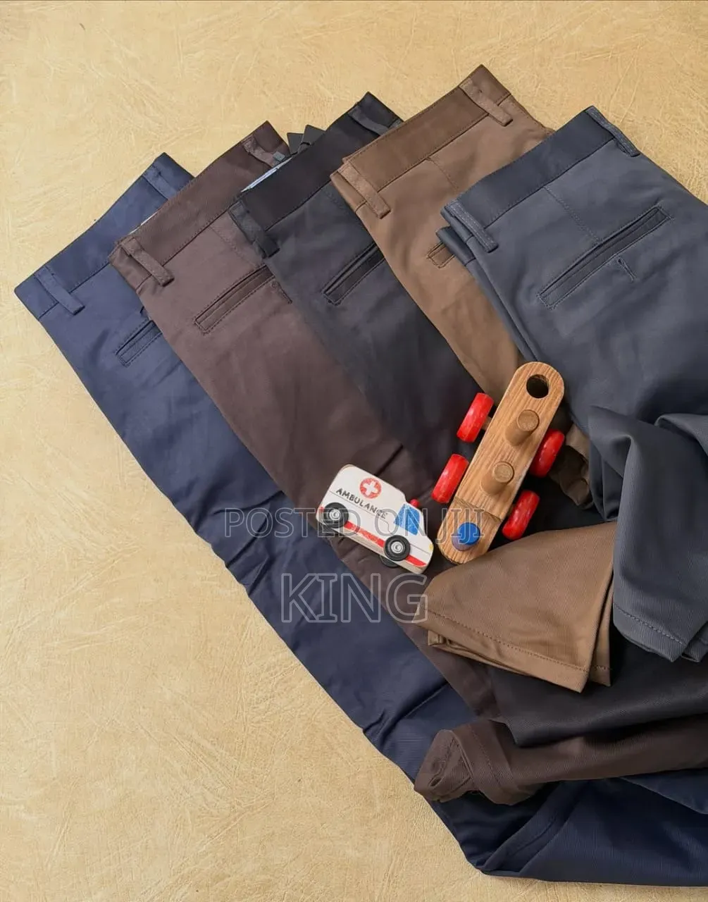 Break Rules Kaki Trousers