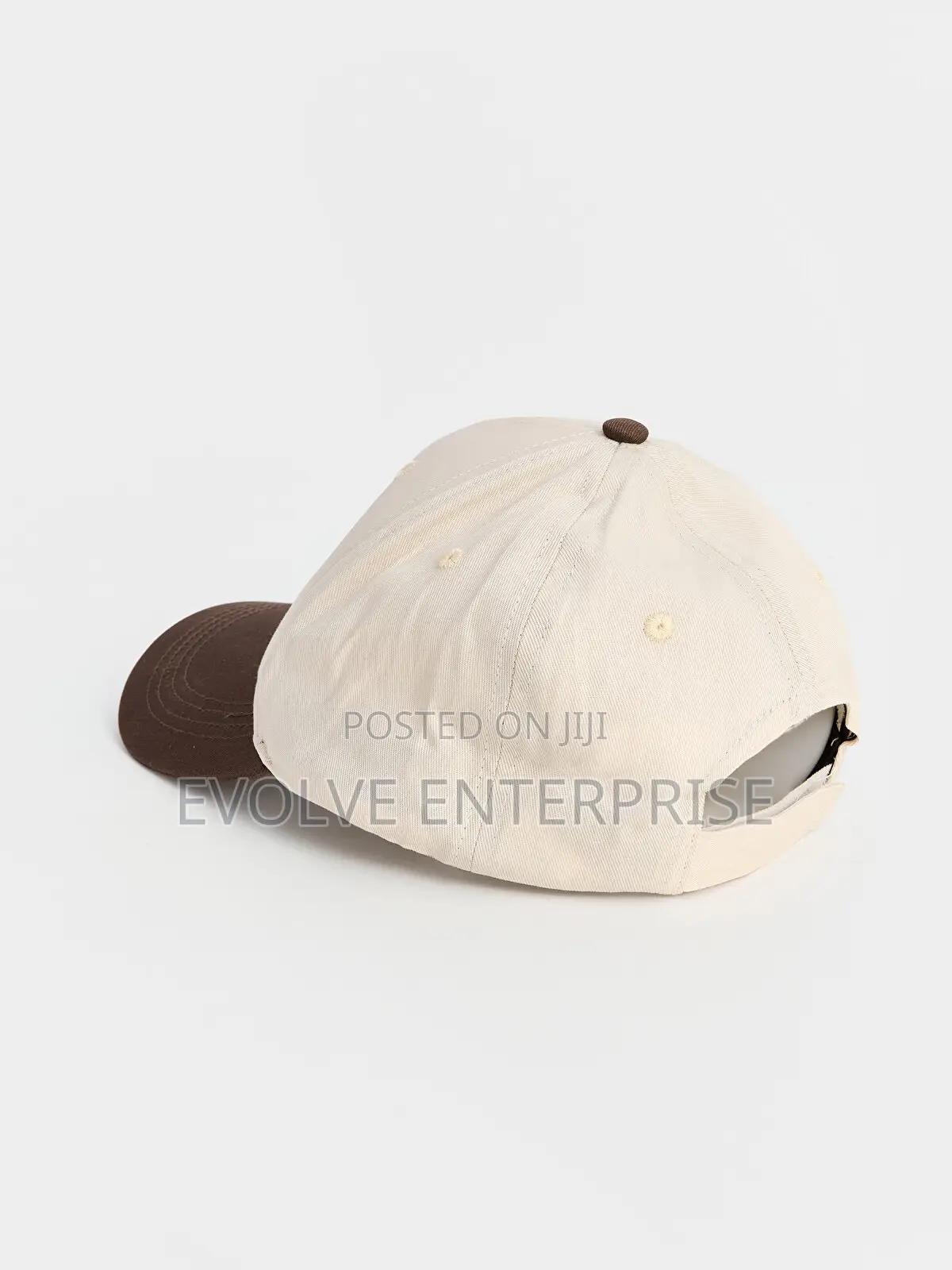LA Embroidered Baseball Cap - Brown