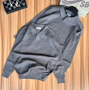 Knitted Polo Sweater Shirts