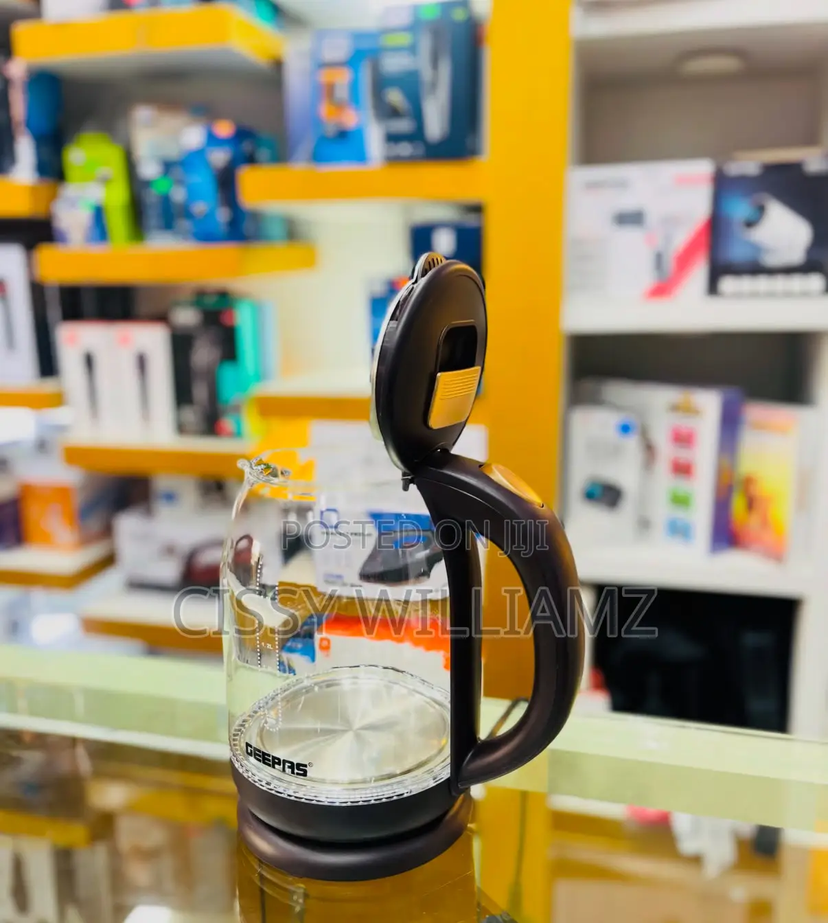 Geepas Electric Glass Kettle