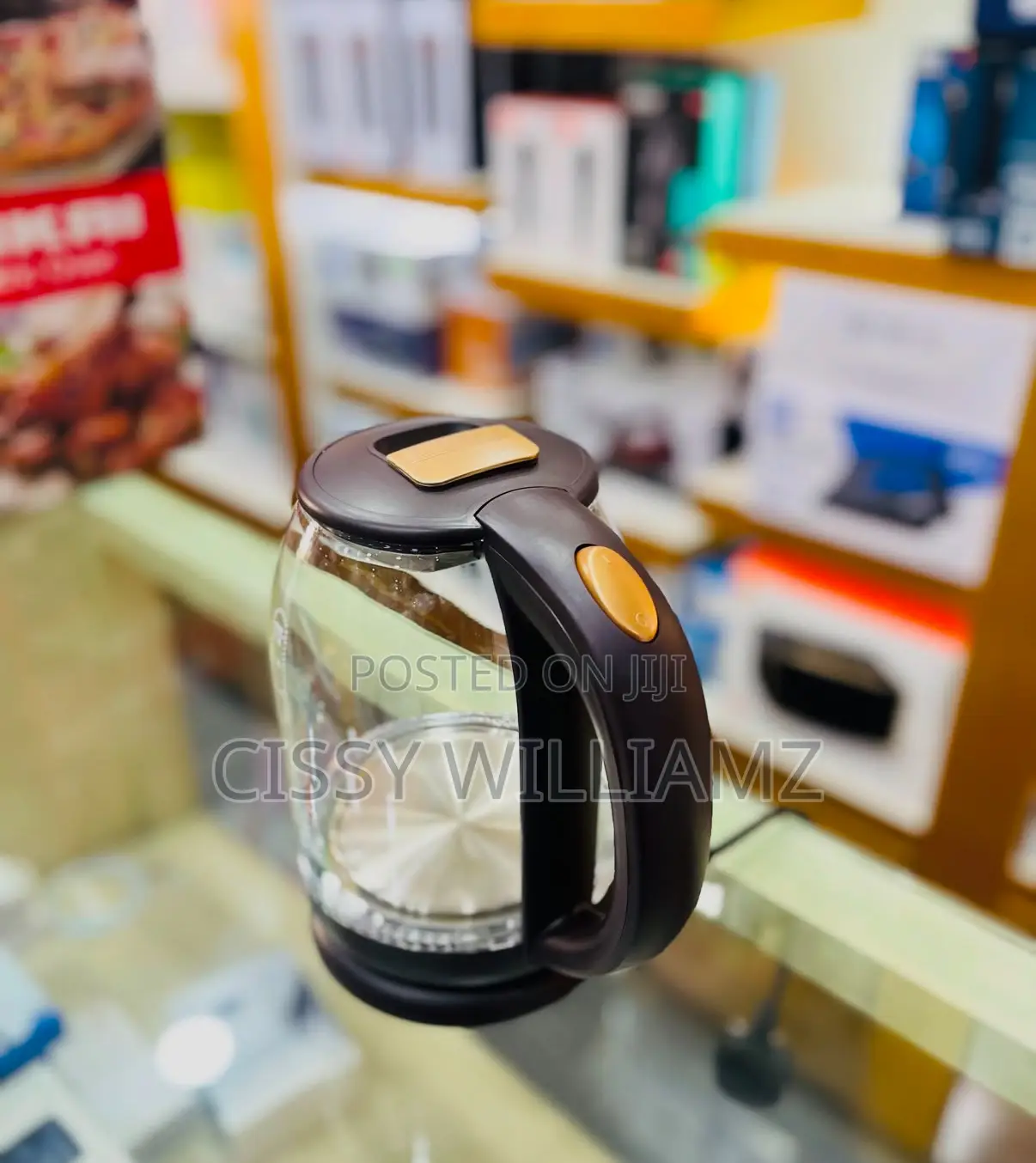 Geepas Electric Glass Kettle