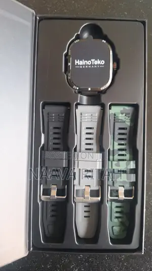 Haino Teko Watch SQ-2 Amoled Smartwatch (Hainoteko Rw32) BLACK