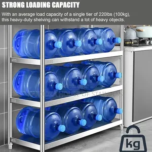 Stainless Steel Rack Four Shelves