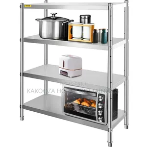 Stainless Steel Rack Shelves Length 4