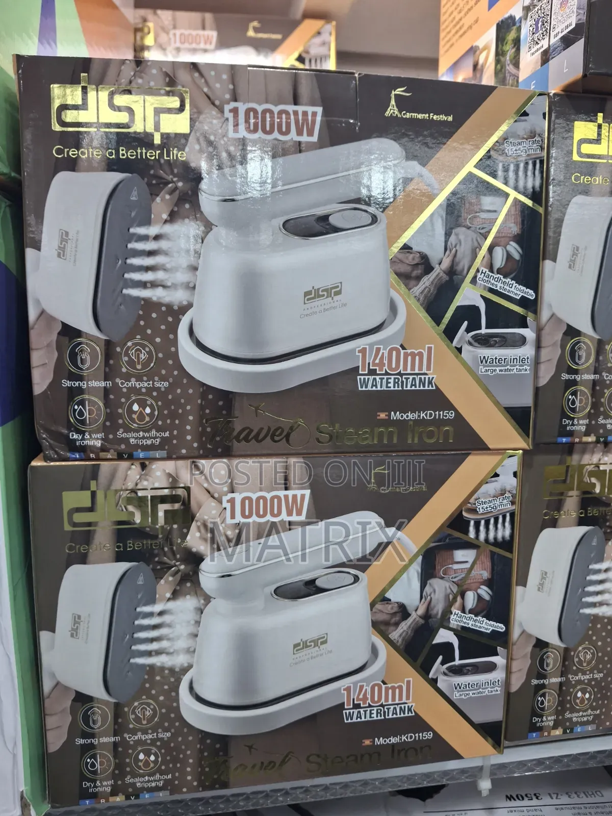 Portable Travel Steam Iron