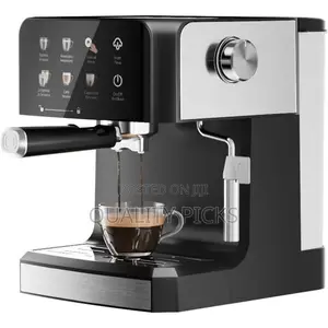 Stainless Steel Household Digital Coffee Machine,