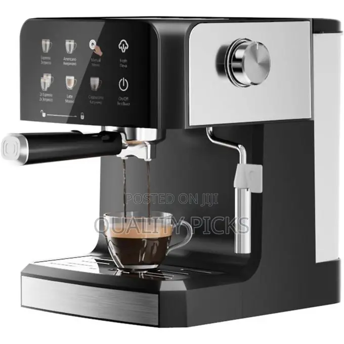 Stainless Steel Household Digital Coffee Machine,