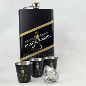 Premium Leak-Proof Stainless Steel Hip Flask Set – 300ML