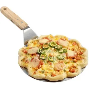 Anti-Scalding Stainless Steel Pizza Foot Shovel