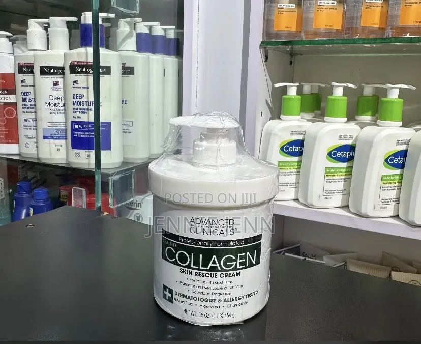 Advanced Clinicals Collagen Rescue Cream