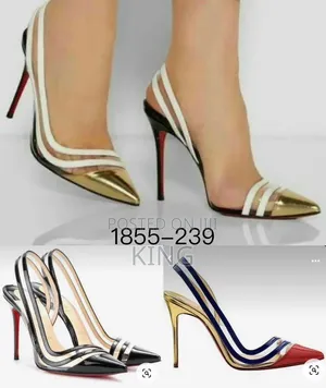 Gold Hour Heeled Sandals