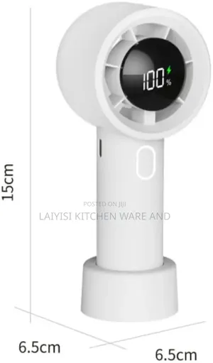 Hand Held Rechargeable Mini Portable Fan Outdoor Travel Personal Fan