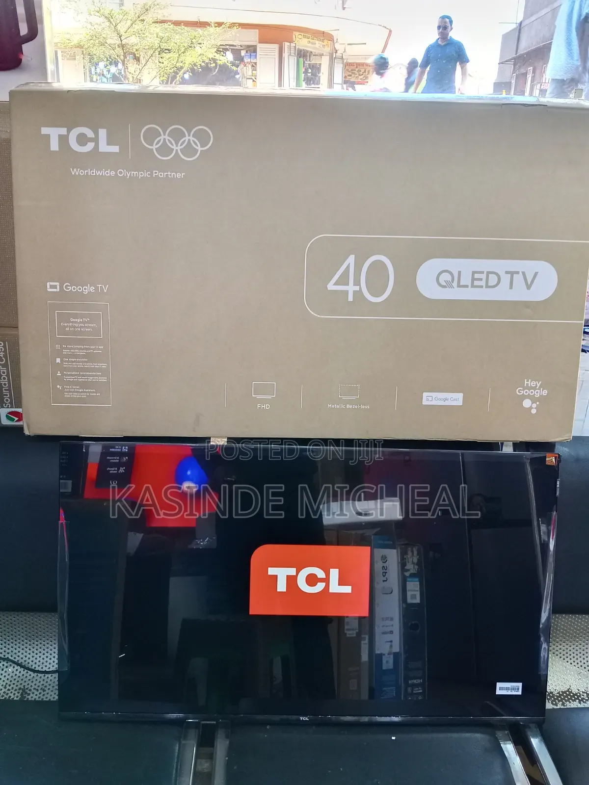 40inches TCL Smart Google TV QLED