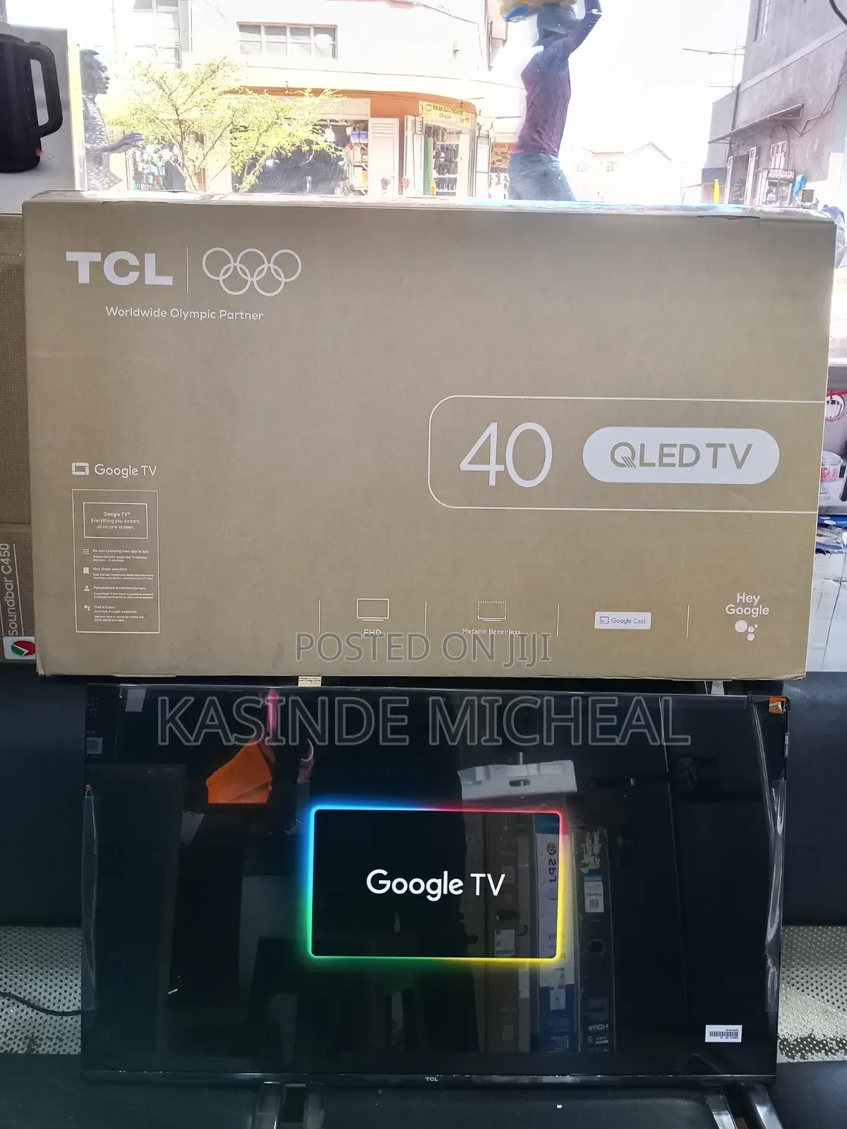 40inches TCL Smart Google TV QLED