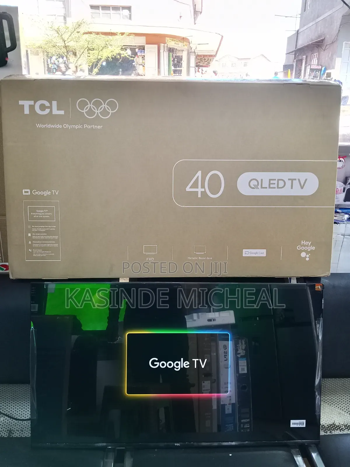 40inches TCL Smart Google TV QLED