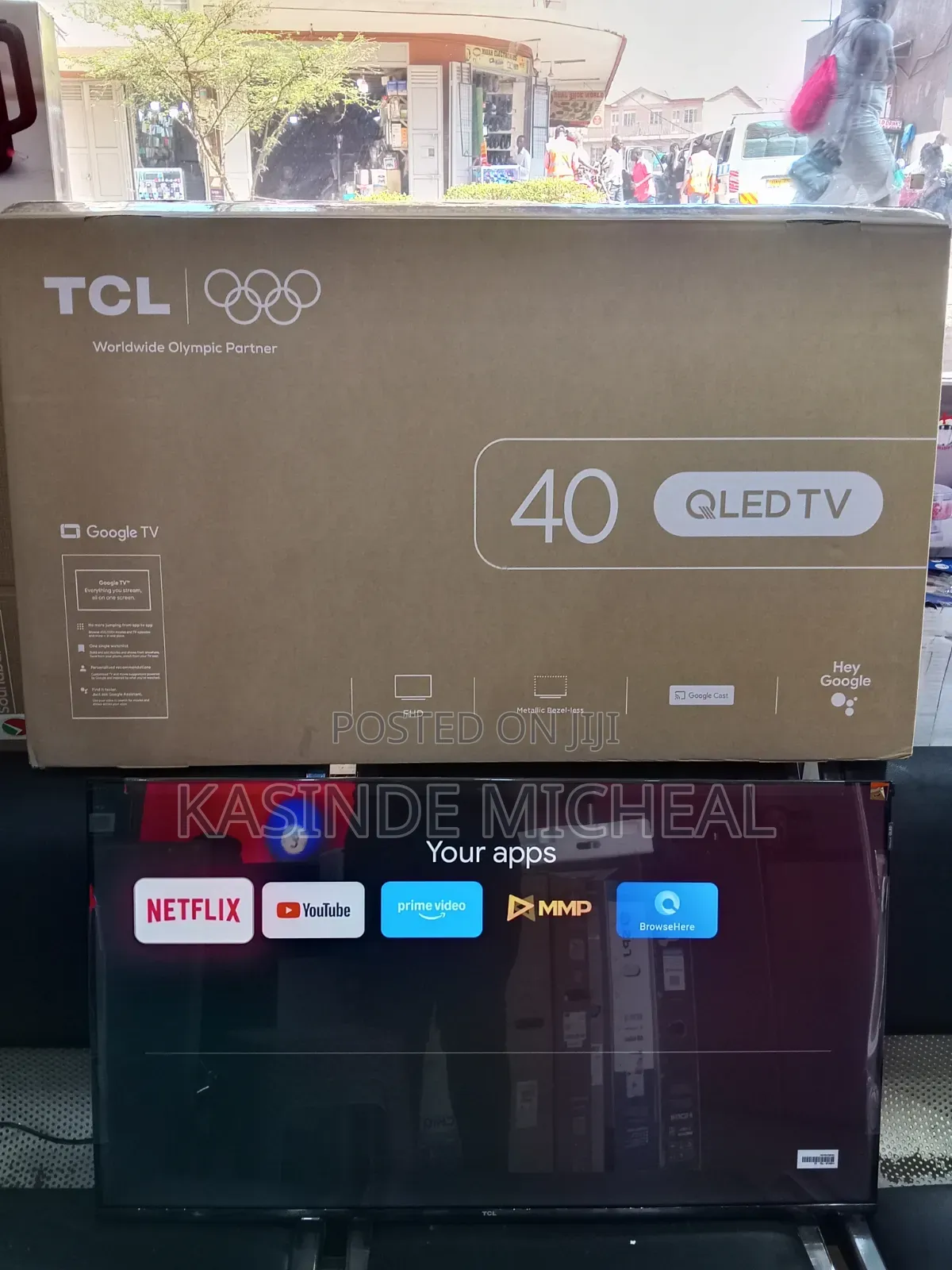 40inches TCL Smart Google TV QLED