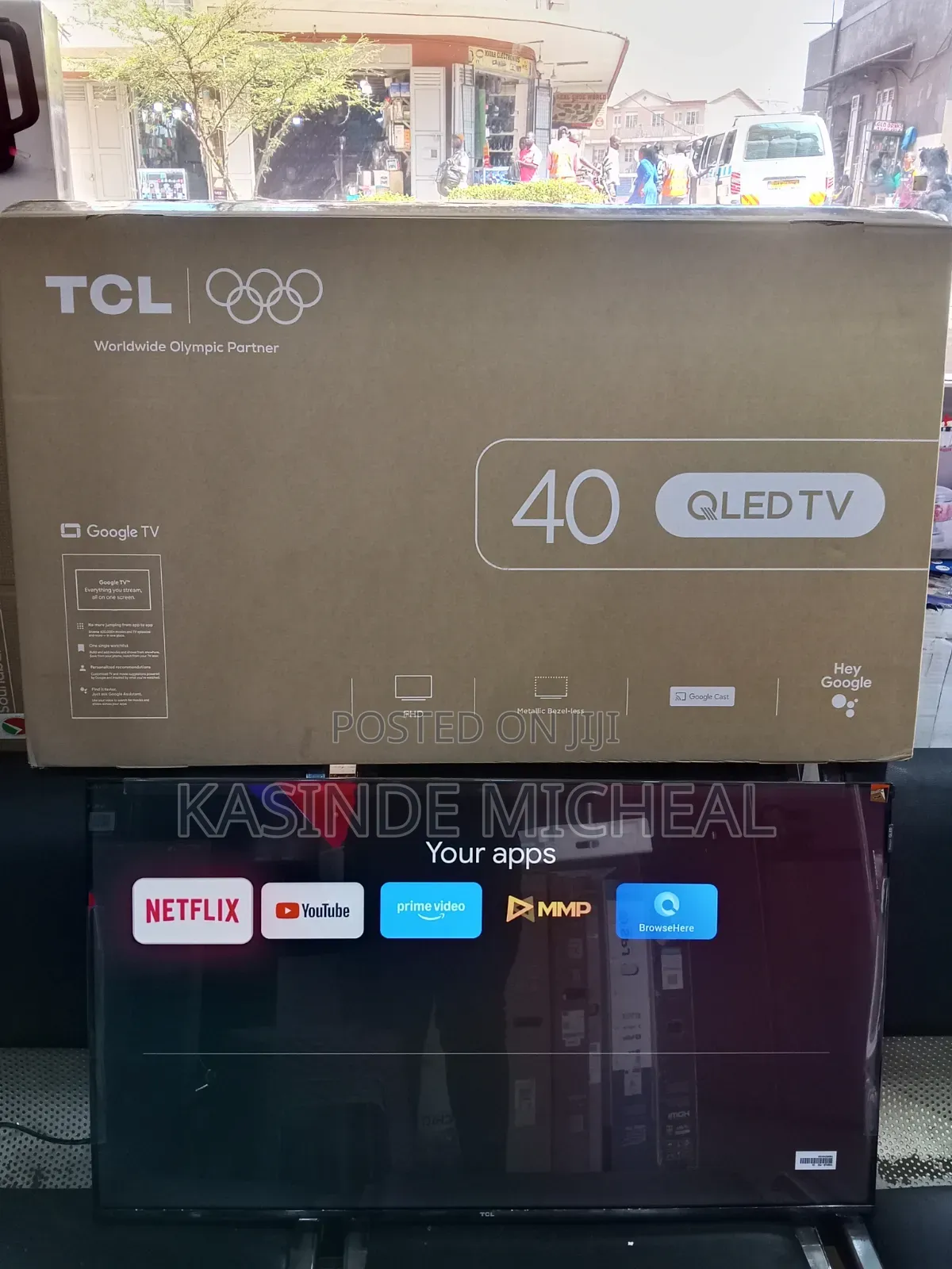 40inches TCL Smart Google TV QLED