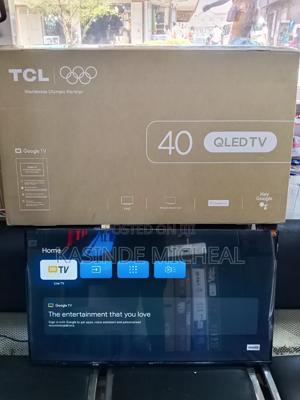 40inches TCL Smart Google TV QLED