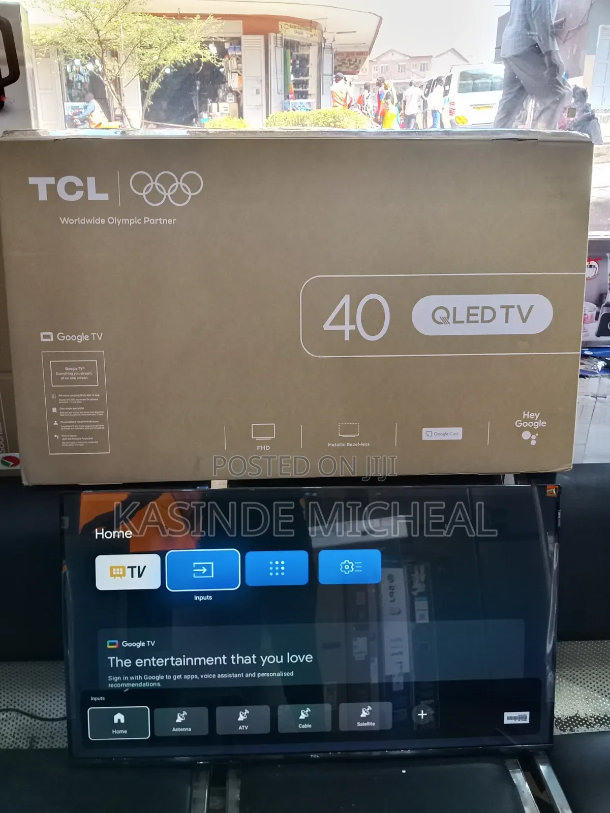 40inches TCL Smart Google TV QLED