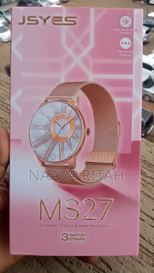 JSYES MS27 Smartwatch With Round Screen, Slim