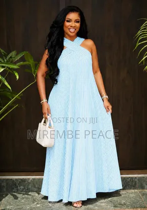 Strips Free Dresses
